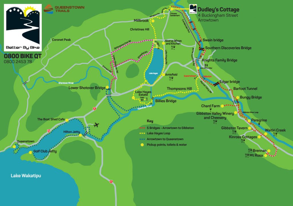Better By Bike Trail Map